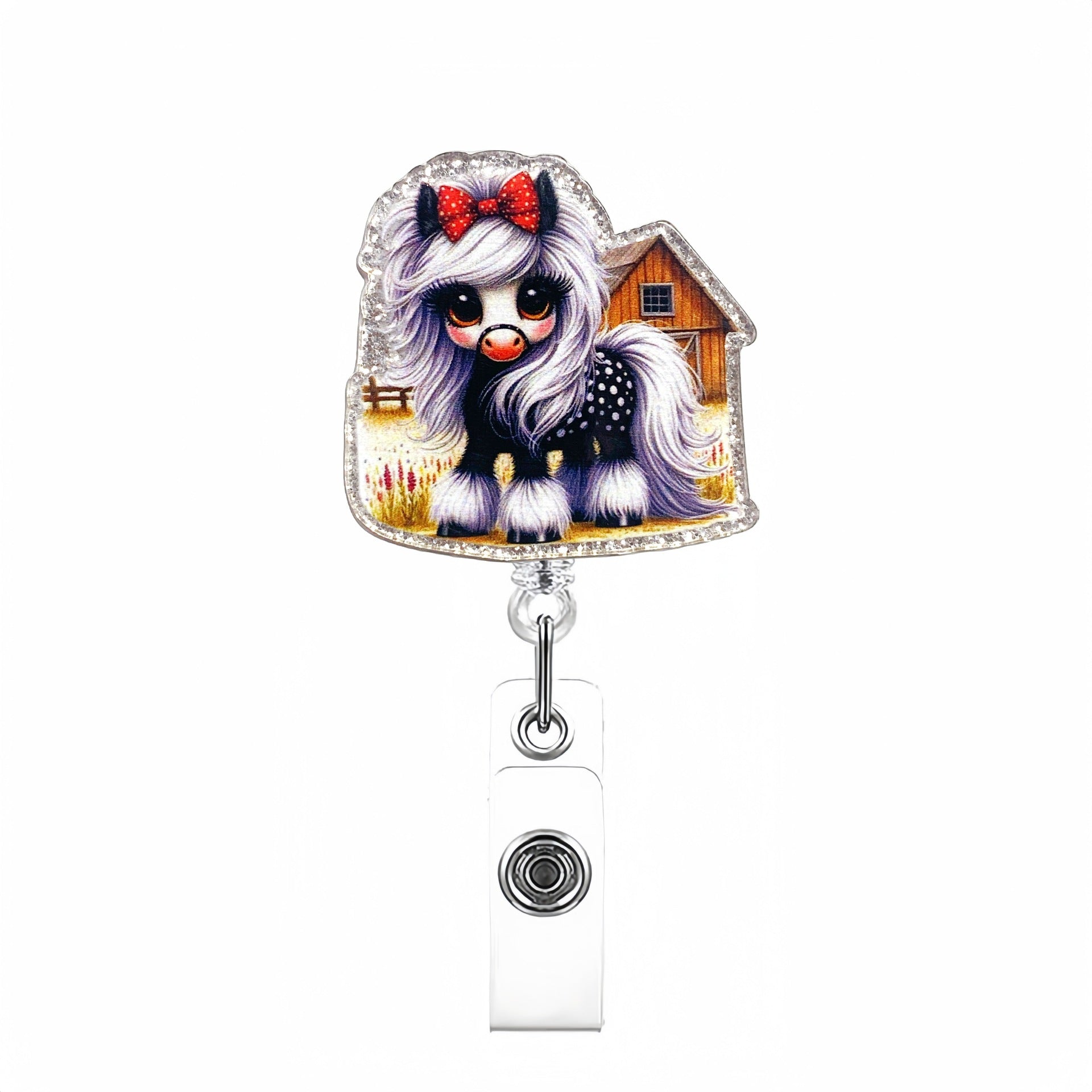 Wholesale Lovely Animal Retractable Keychain