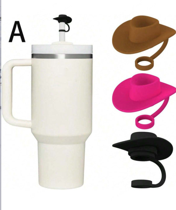 Wholesale 6-10mm Dust-proof Silicone Straw Caps