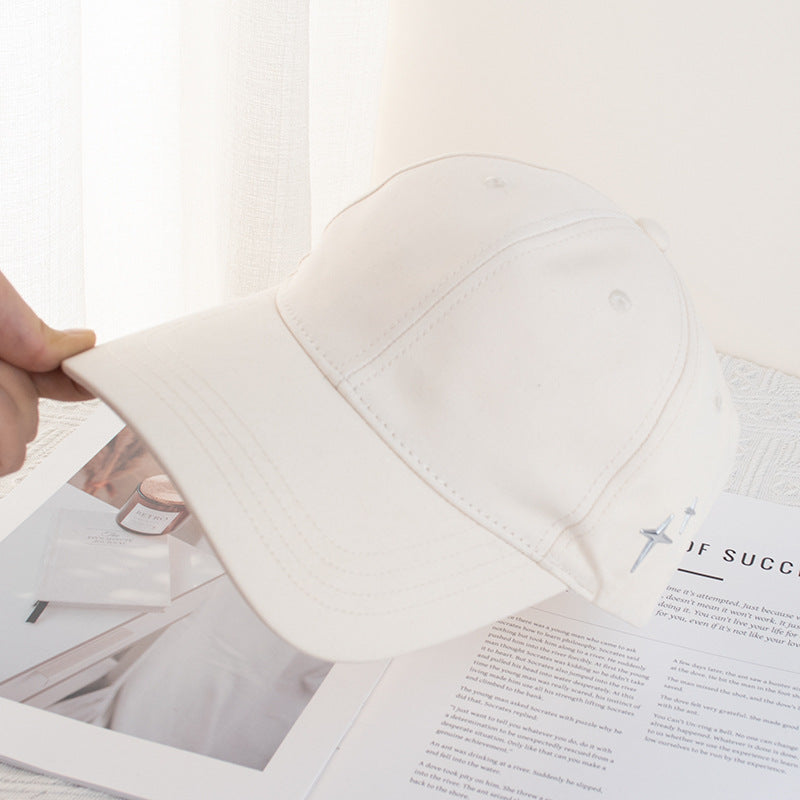 Wholesale  Simple Solid Color Baseball Cap Shown Face Small Cap Outdoor