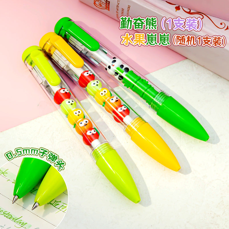 Wholesale DIY string gel pen black smooth ballpoint pen