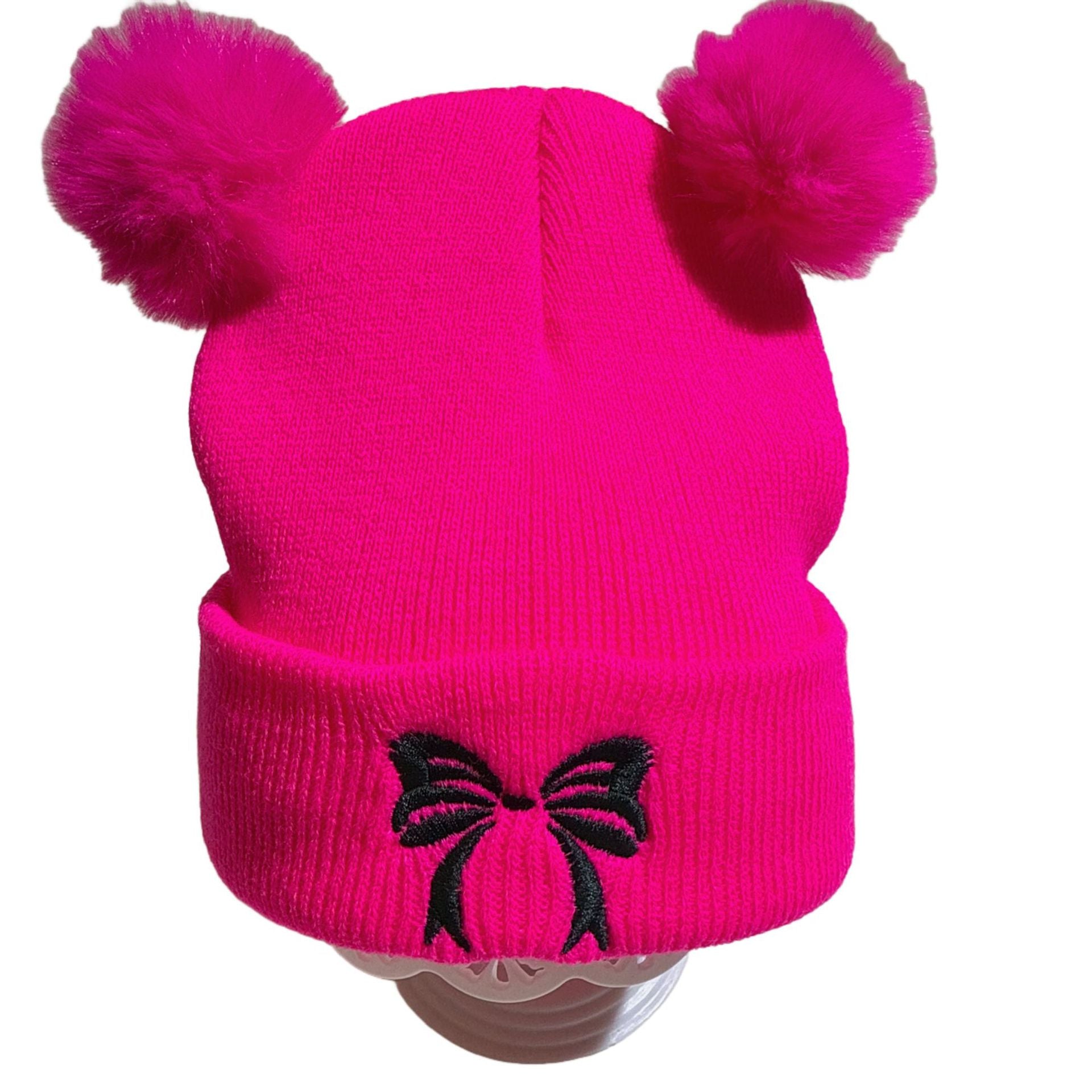 Wholesale Children' s knitted warm beanie hat