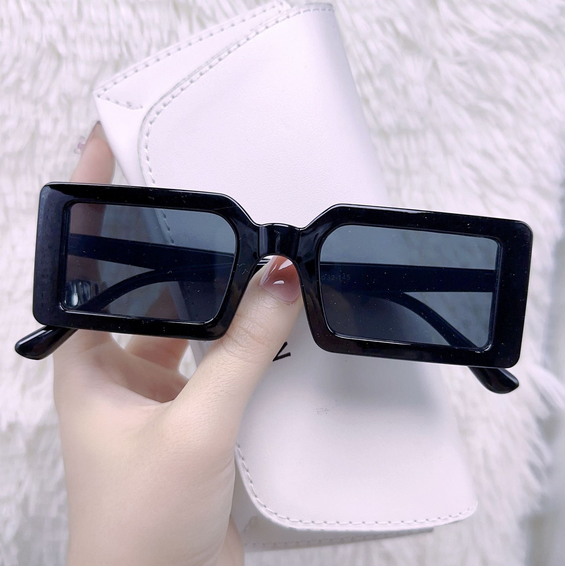 Wholesale Small Square Frame PC Sunglasses