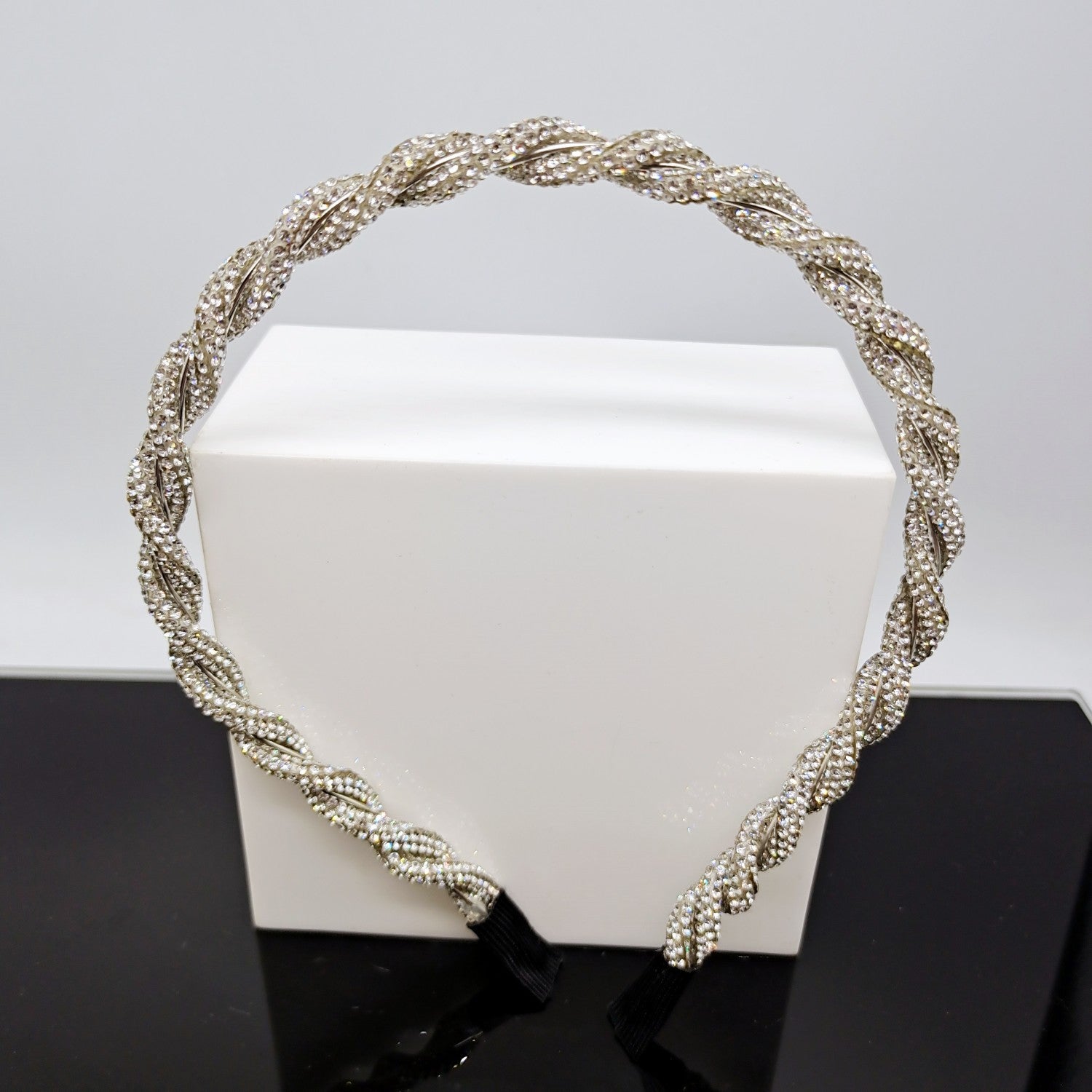 Wholesale Color Sparkling Diamond High End Versatile Full Diamond Simple Fashion Water Diamond Headband