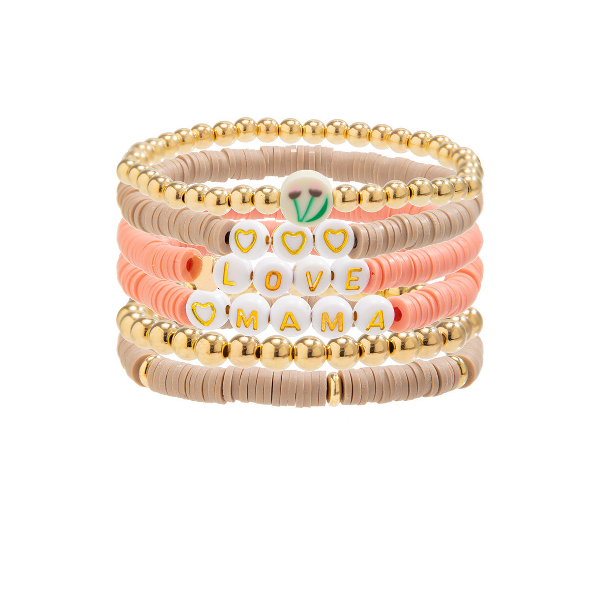 Wholesale Mother's Day Letter Beaded Bracelet