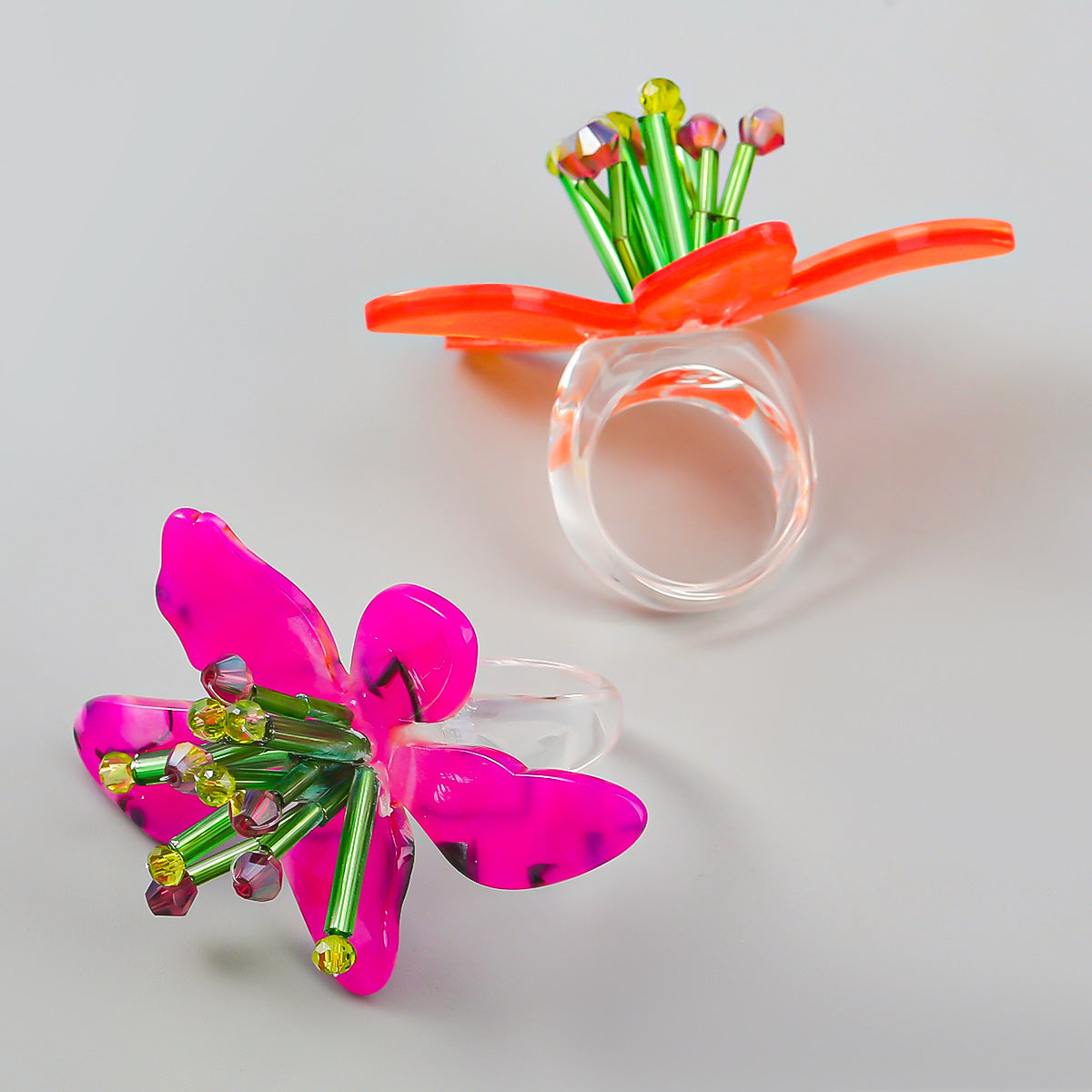 Resina al por mayor Pendientes bohemios collar collar