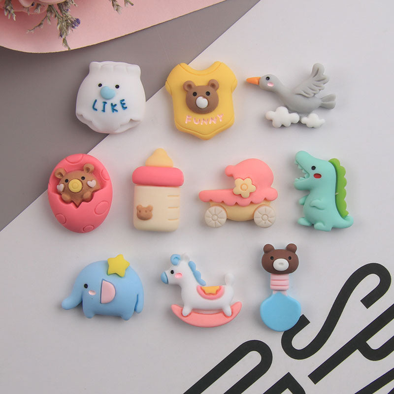 Wholesale Baby Series Resin Cream Phone Case