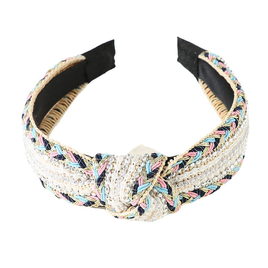 Wholesale Fabric Art Drill Headband