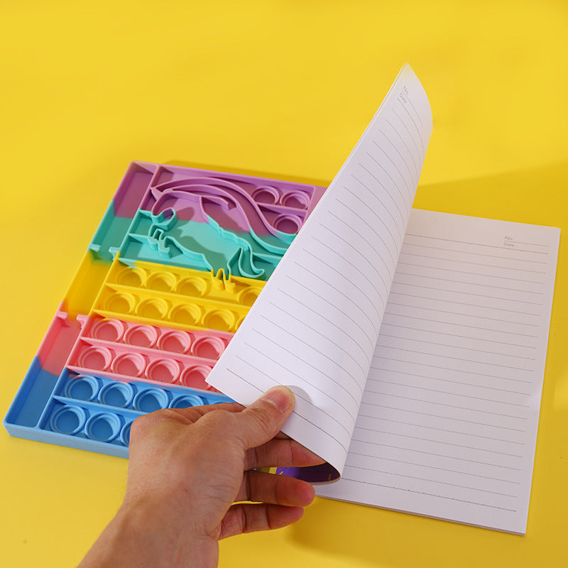 Wholesale Unicorn Silicone Pressure Reducing Press Bubble Notes