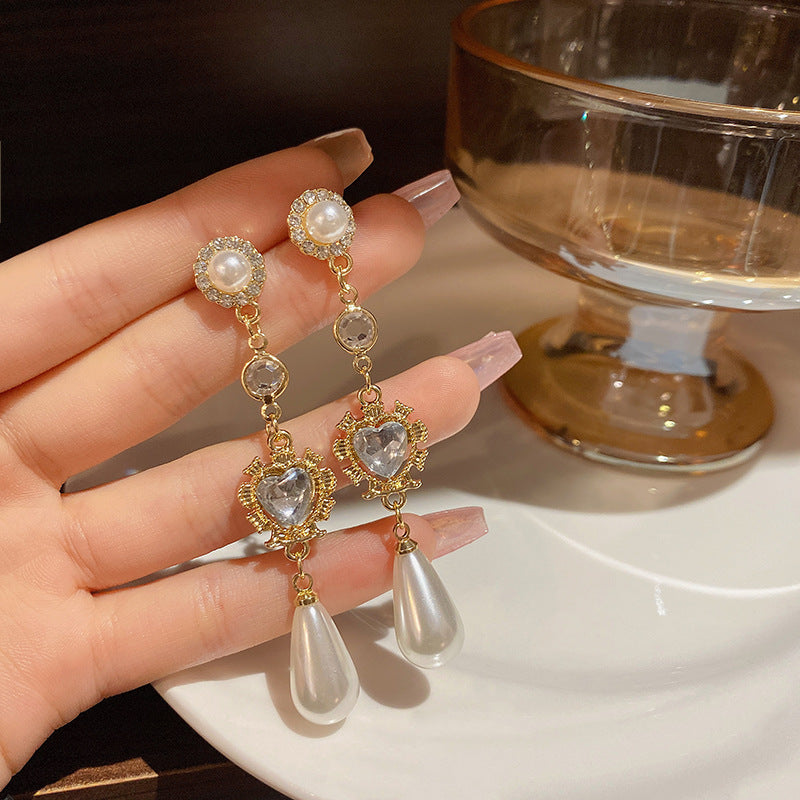 Wholesale Baroque Pearl Alloy Earrings