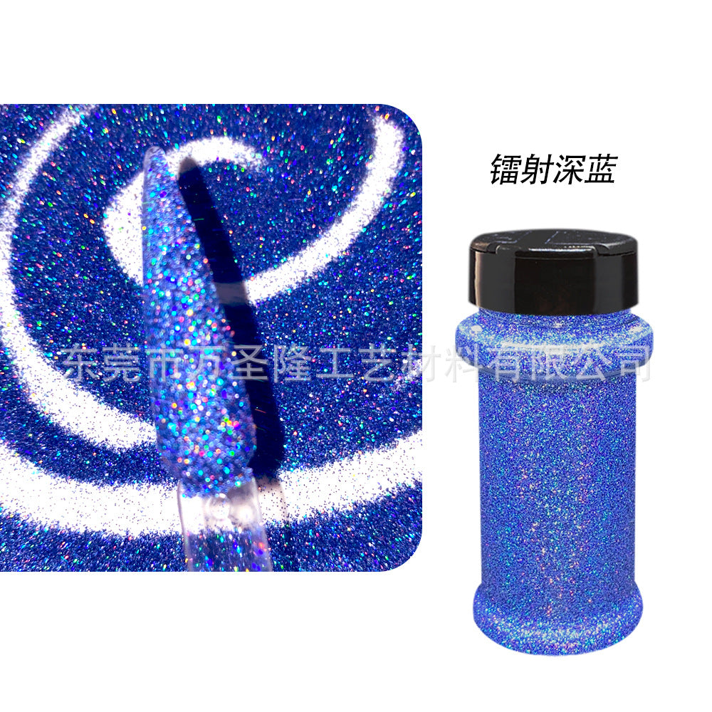 Wholesale Holographic Bottle Glitter Nail Art Colorful Sequins