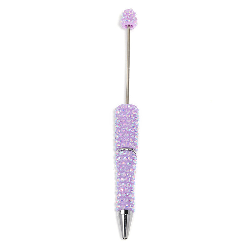 Wholesale 5pcs Full diamond DIY bead pen colorful resin diamond bead pen