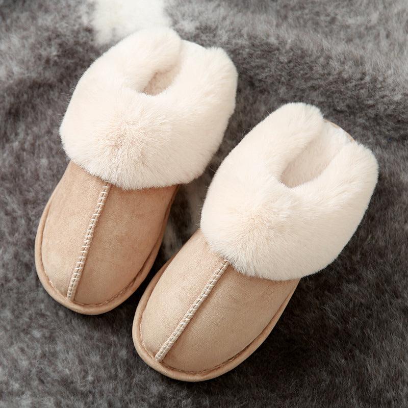 Wholesale of Autumn and Winter Plush Cotton Slippers