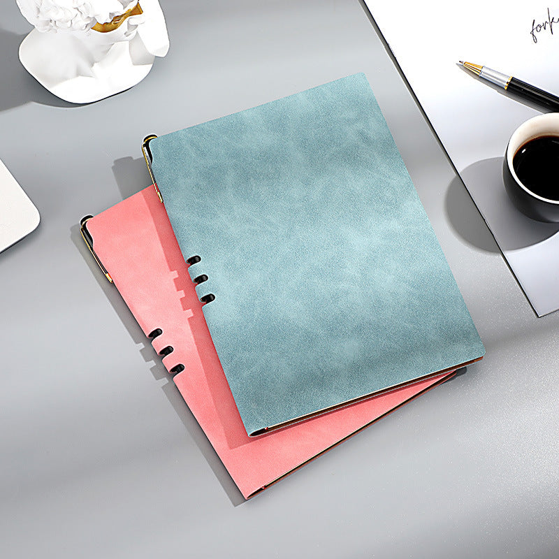 Wholesale A5 Business Office Work Leather Notebook