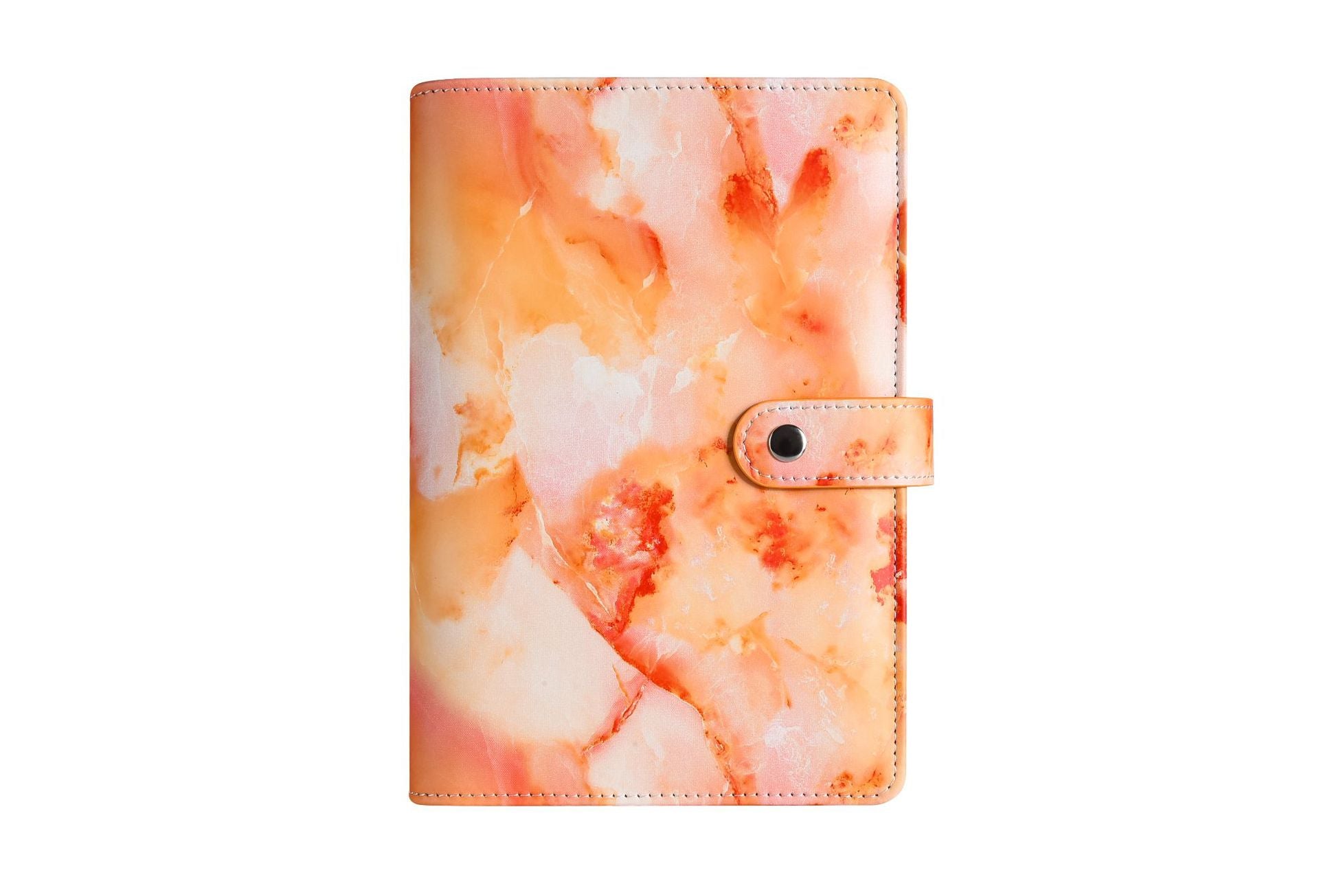 Wholesale Macaron Leather PU Notebook with Marble Pattern A6 Loose Leaf Notebook