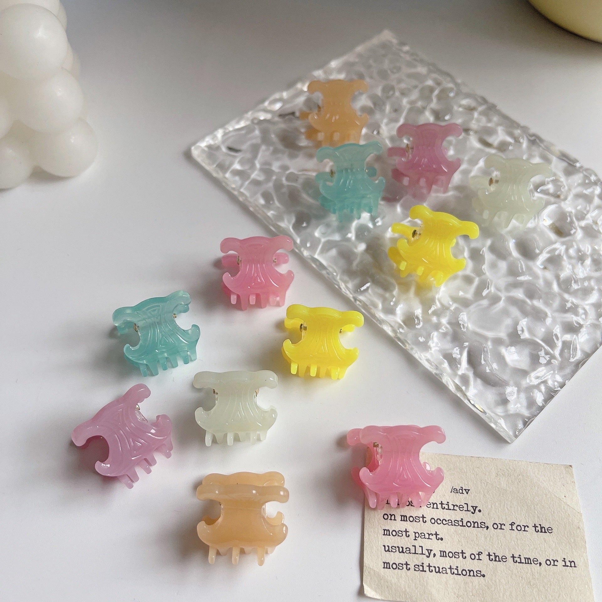 Wholesale Acetate Flow Shark Clips