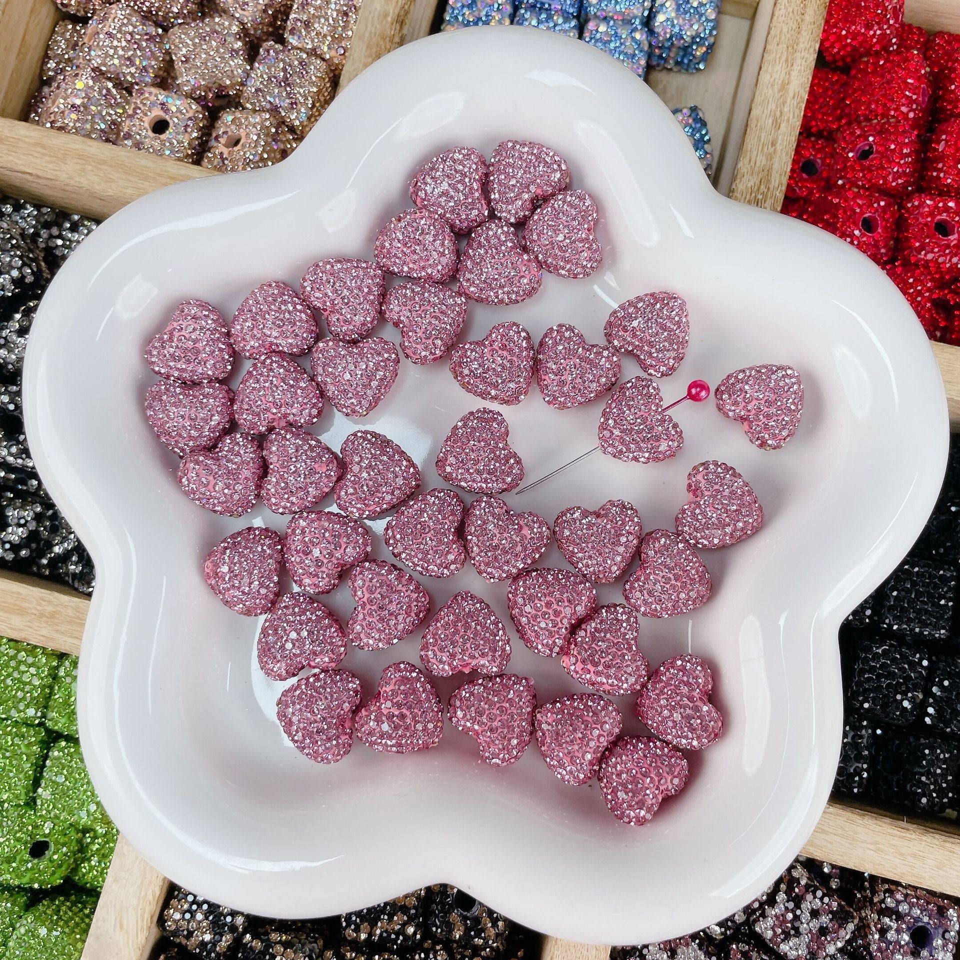 Wholesale Diamond Balls, Water Diamonds, Handmade Crystal Beads, Pore Beads, and Separated Beads