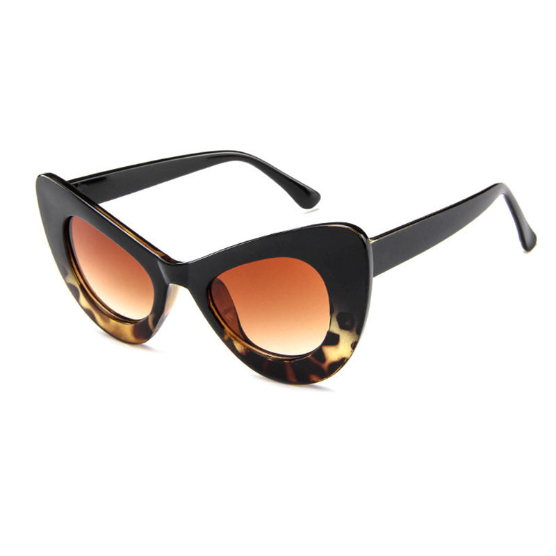 Wholesale Large Frame Butterfly Colorful PC Sunglasses