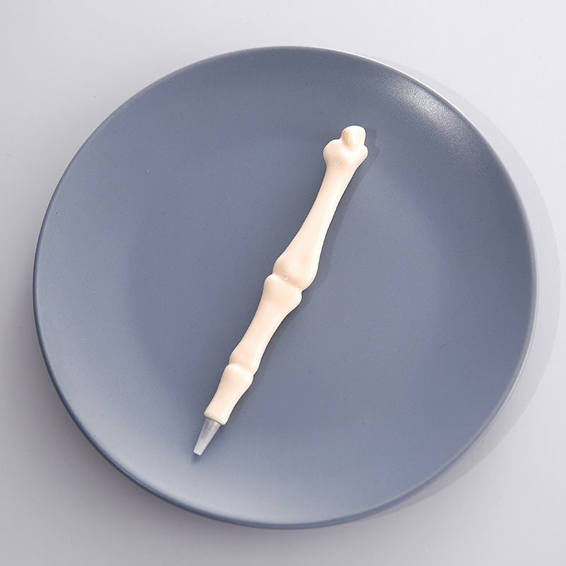 Pen bolígrafo de hueso creativo plástico de plástico al por mayor