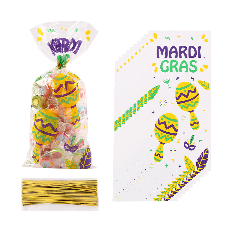 Wholesale Carnival Party Clown Print Candy Wrapper Bag