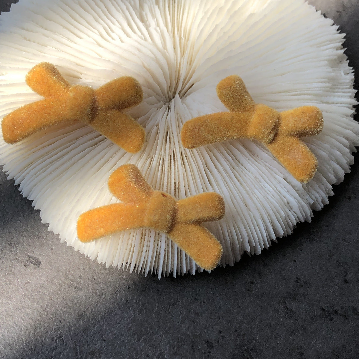 Wholesale 10PCS Flocking Cross Bow DIY Jewelry Accessories Beads