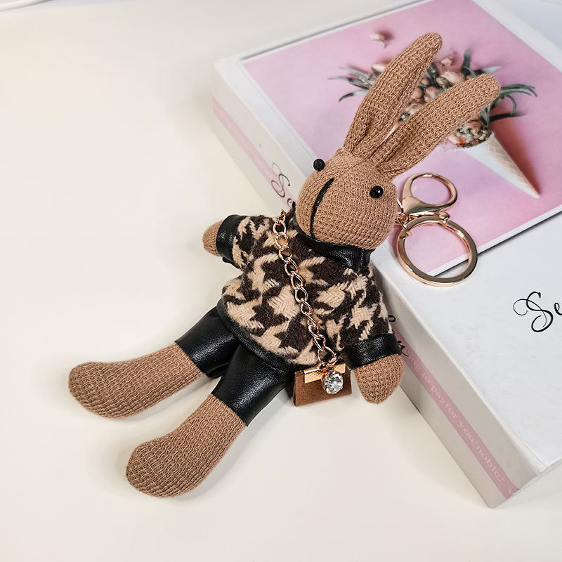 Wholesale Rabbit Plush Doll Keychain