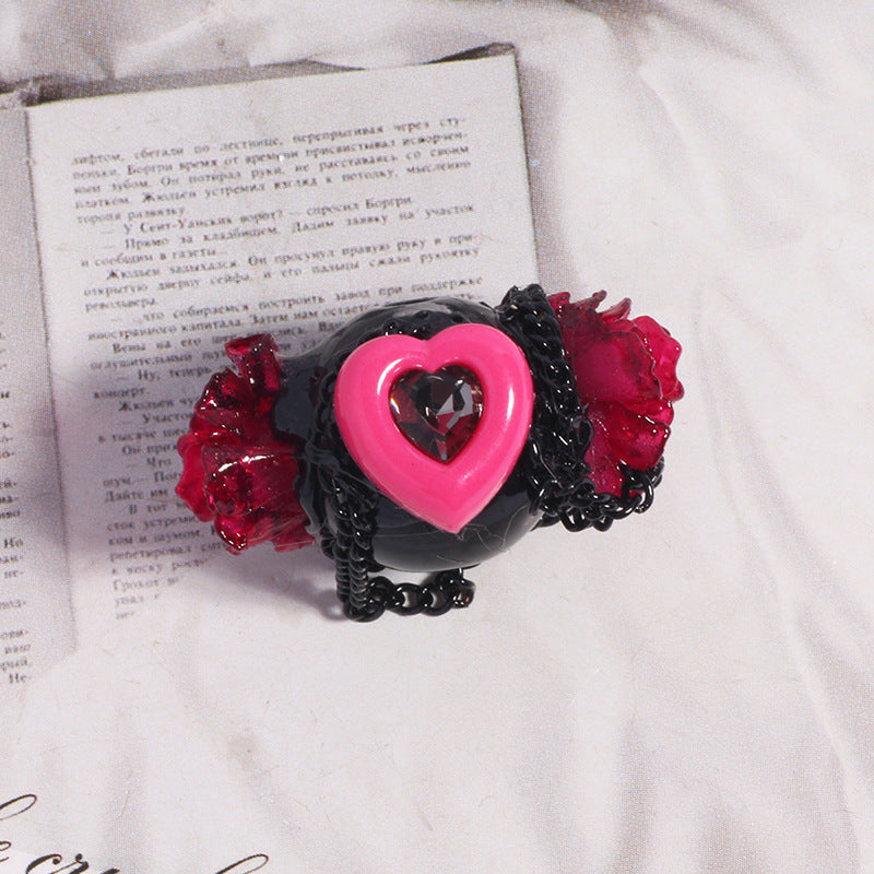 Wholesale 5pcs/pack Heavy Industry Creative Diamond Ball Loose Beads DIY