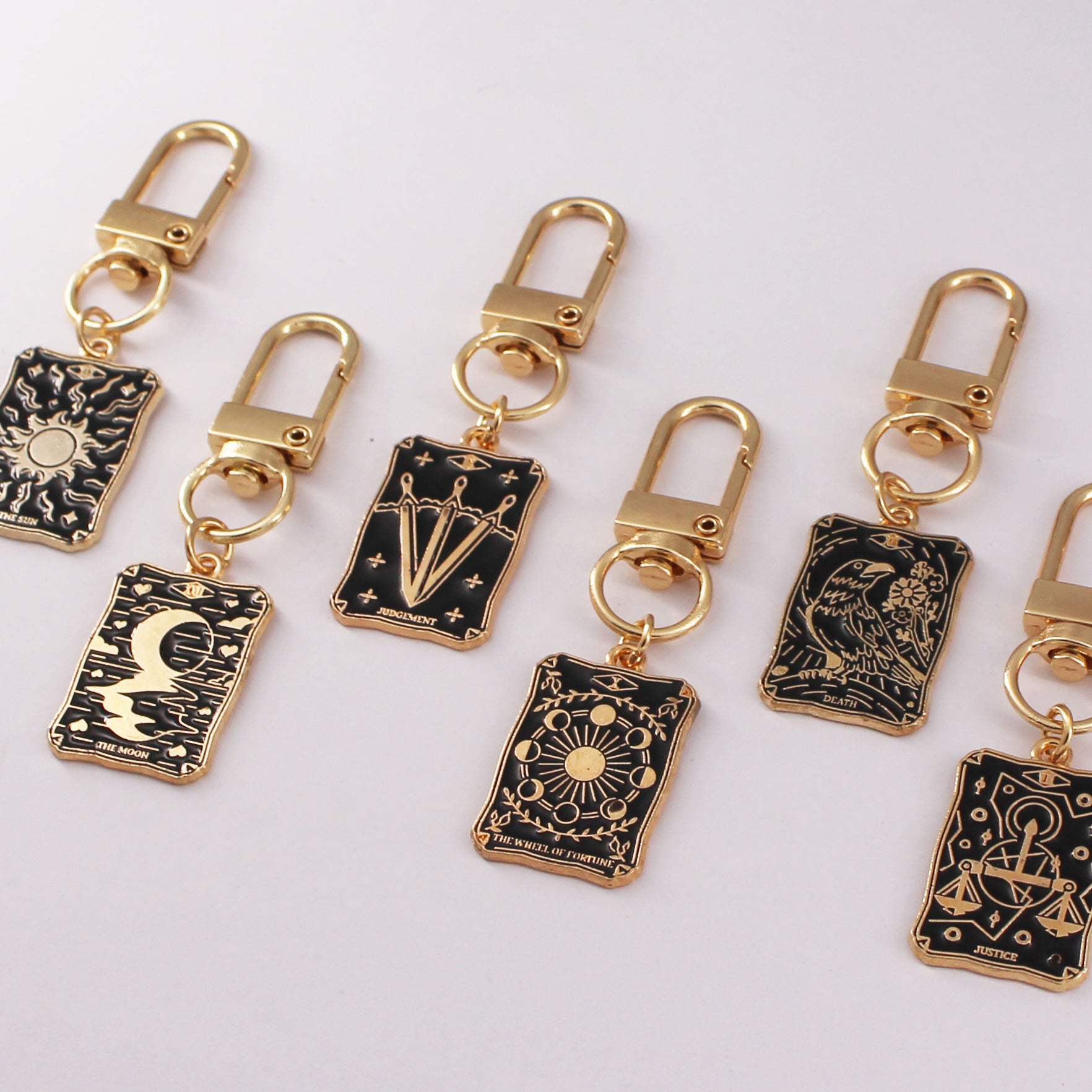 Wholesale Alloy tarot keychain