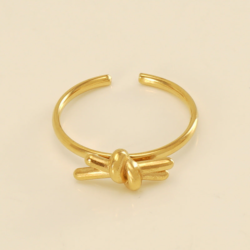 Wholesale of New Stainless Steel Gold-plated Rings