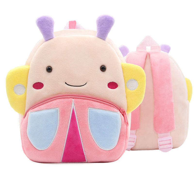 Wholesale Plush Cartoon Animal Kids Backpack