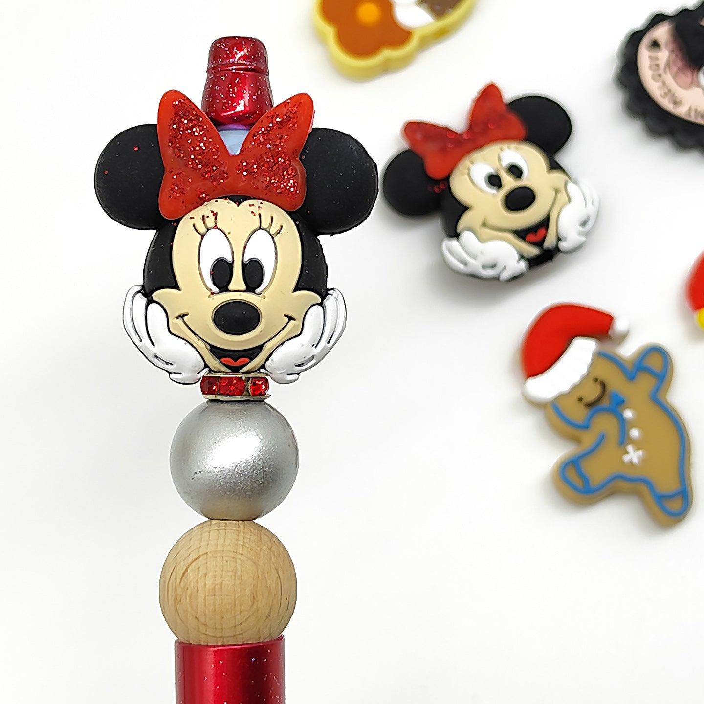 Wholesale  20pcs/pack  3D Cartoon DIY Teether Beads for Kids