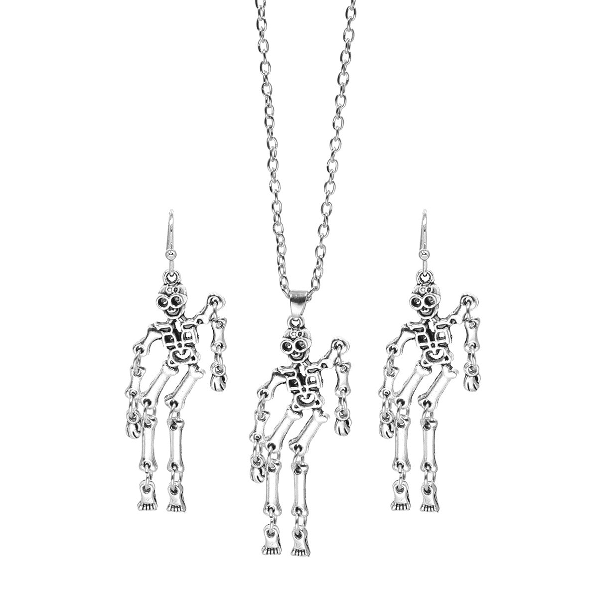 Wholesale Halloween Exaggerated Creative Skeleton Skeleton Dark Style Earrings