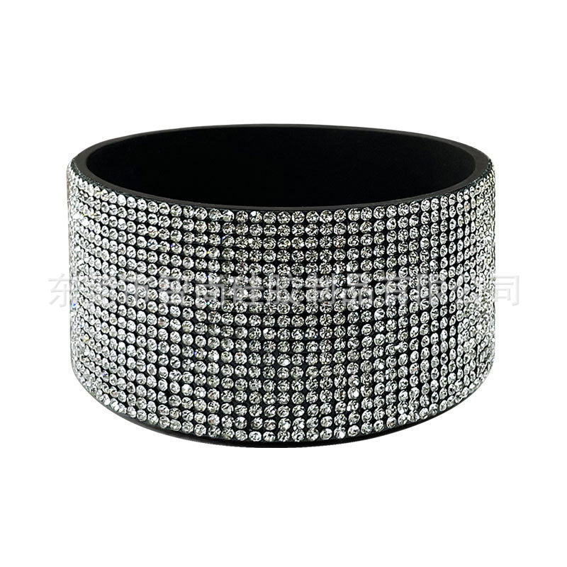 Wholesale New Product Diamond Silicone Ice Cup Cup Bottom Set Car Water Cup