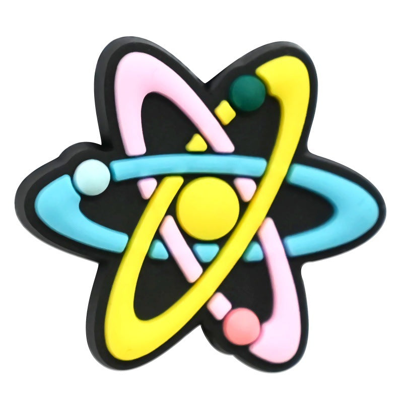 Wholesale  Random 100pcs/pack Cartoon ballpoint pen accessories multi-functional rotating ballpoint pen beads