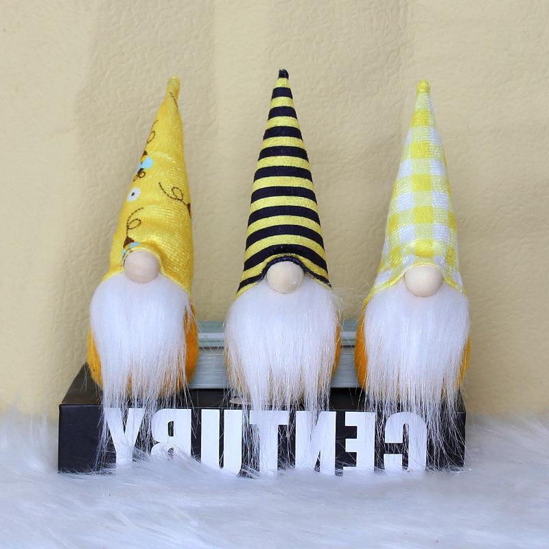 Wholesale Bee Festival Faceless Doll Fabric Ornaments