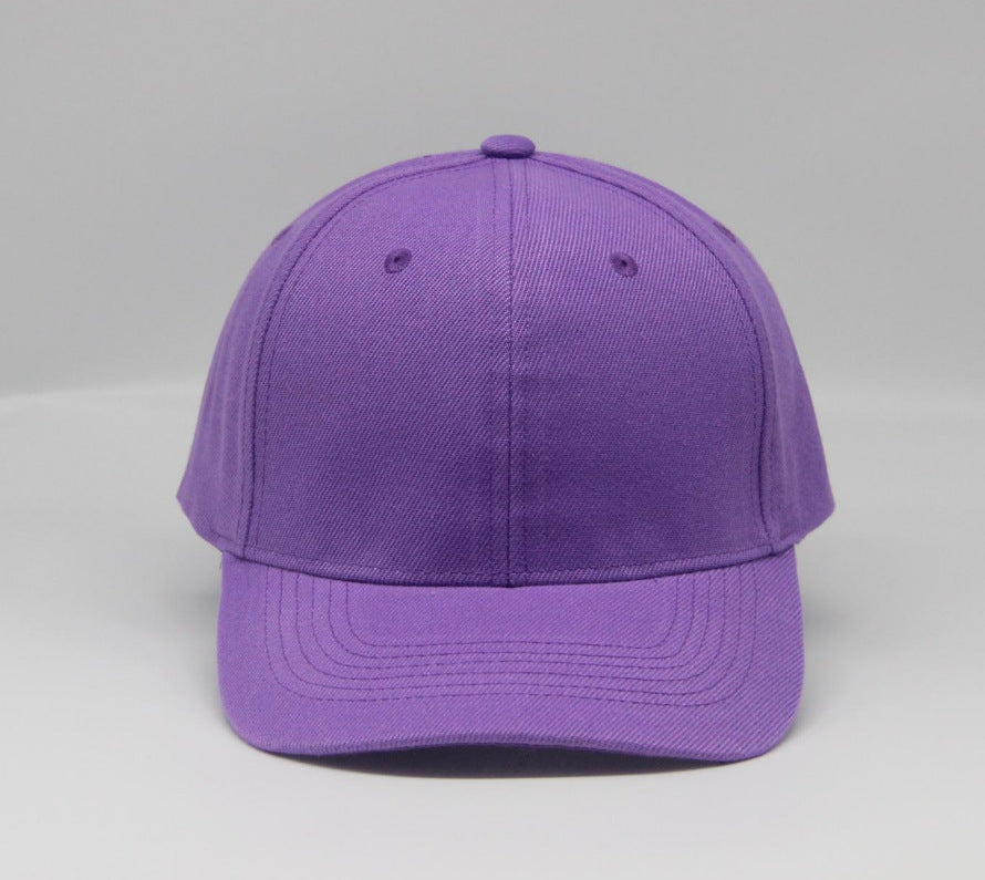 Wholesale Polyester solid color cap