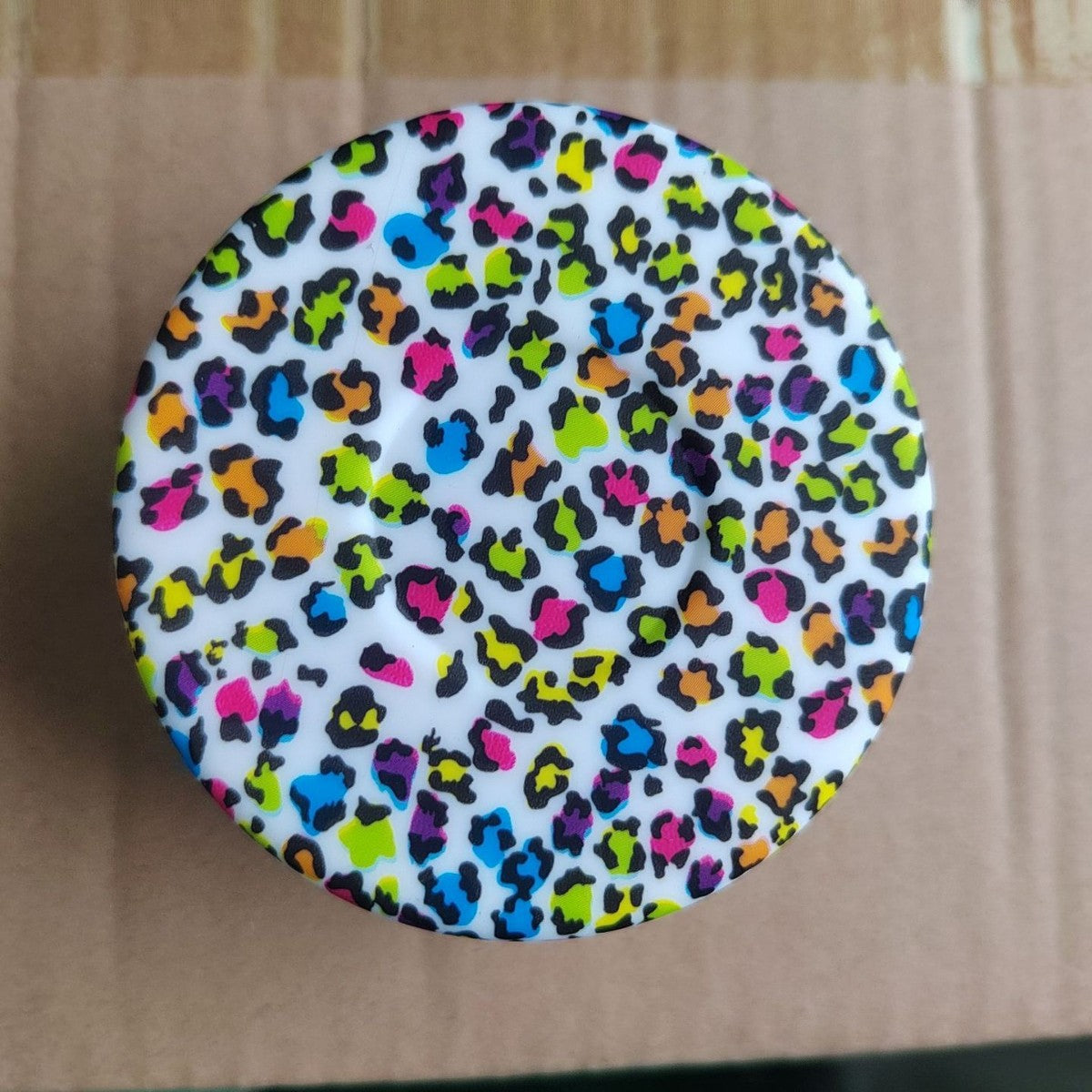 Wholesale Creative simple pattern silicone cup cover insulation film water transfer printing sports kettle space Pot Cup cover cup bottom cover for cups