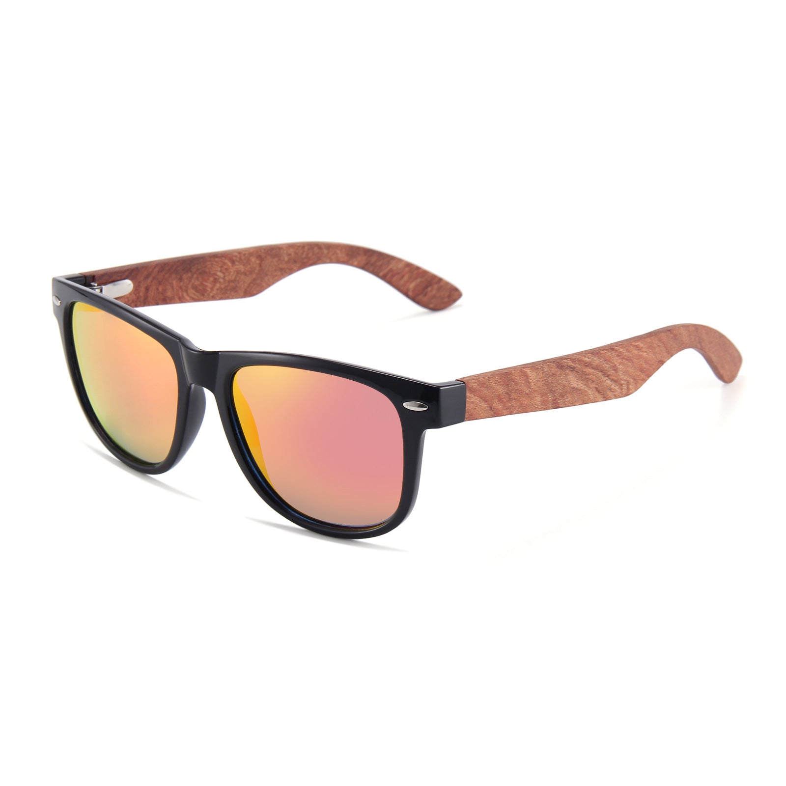 Wholesale Bamboo and Wooden Feet Polarized PC Sunglasses