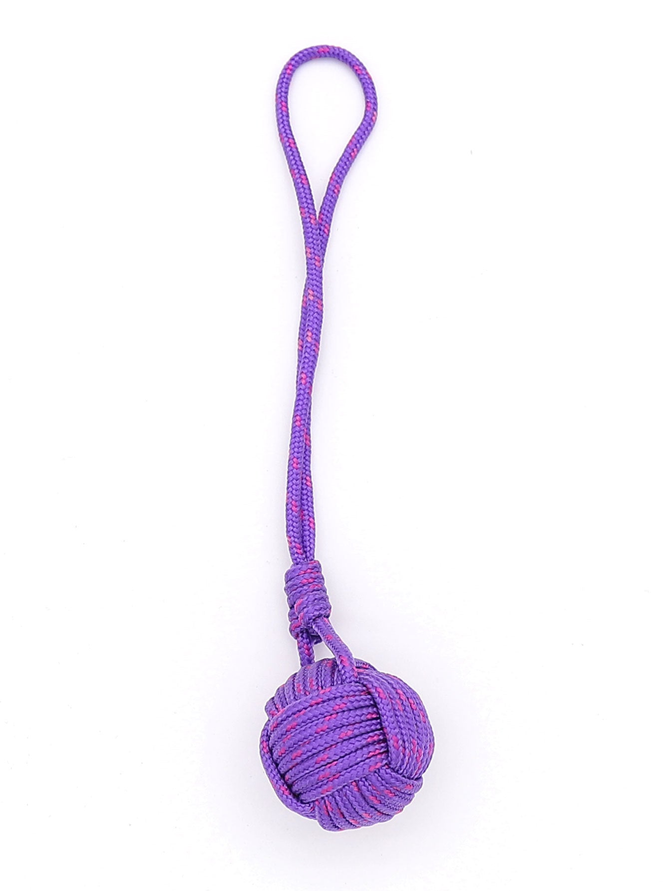 Wholesale Polyester Monkey Fist Knot Pure Hand-Woven Key Bag Hanging Ornaments