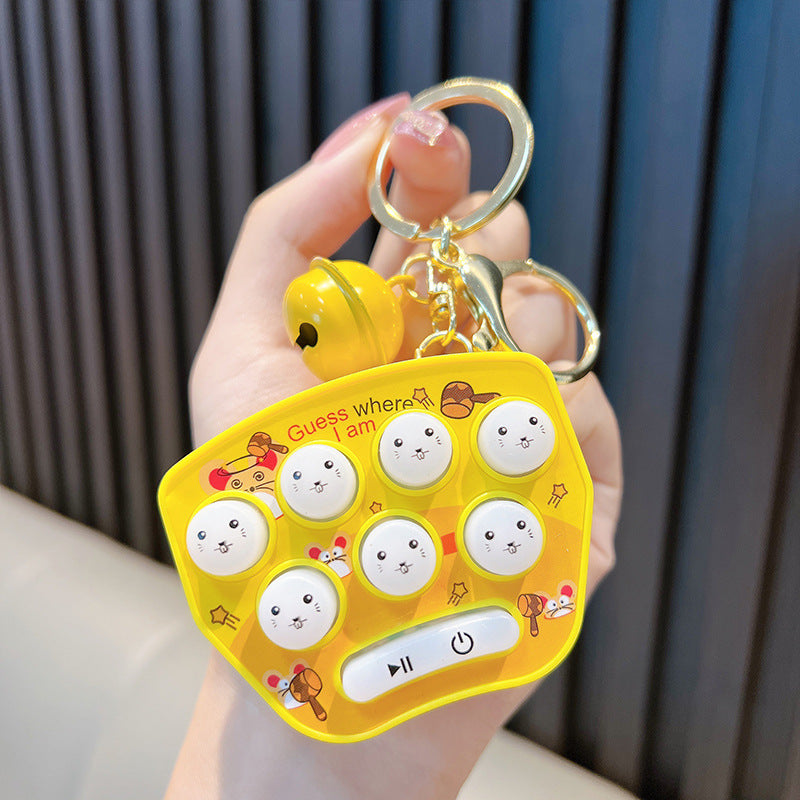 Wholesale Groundhog Game Machines, Decompression Toys, Plastic Keychains