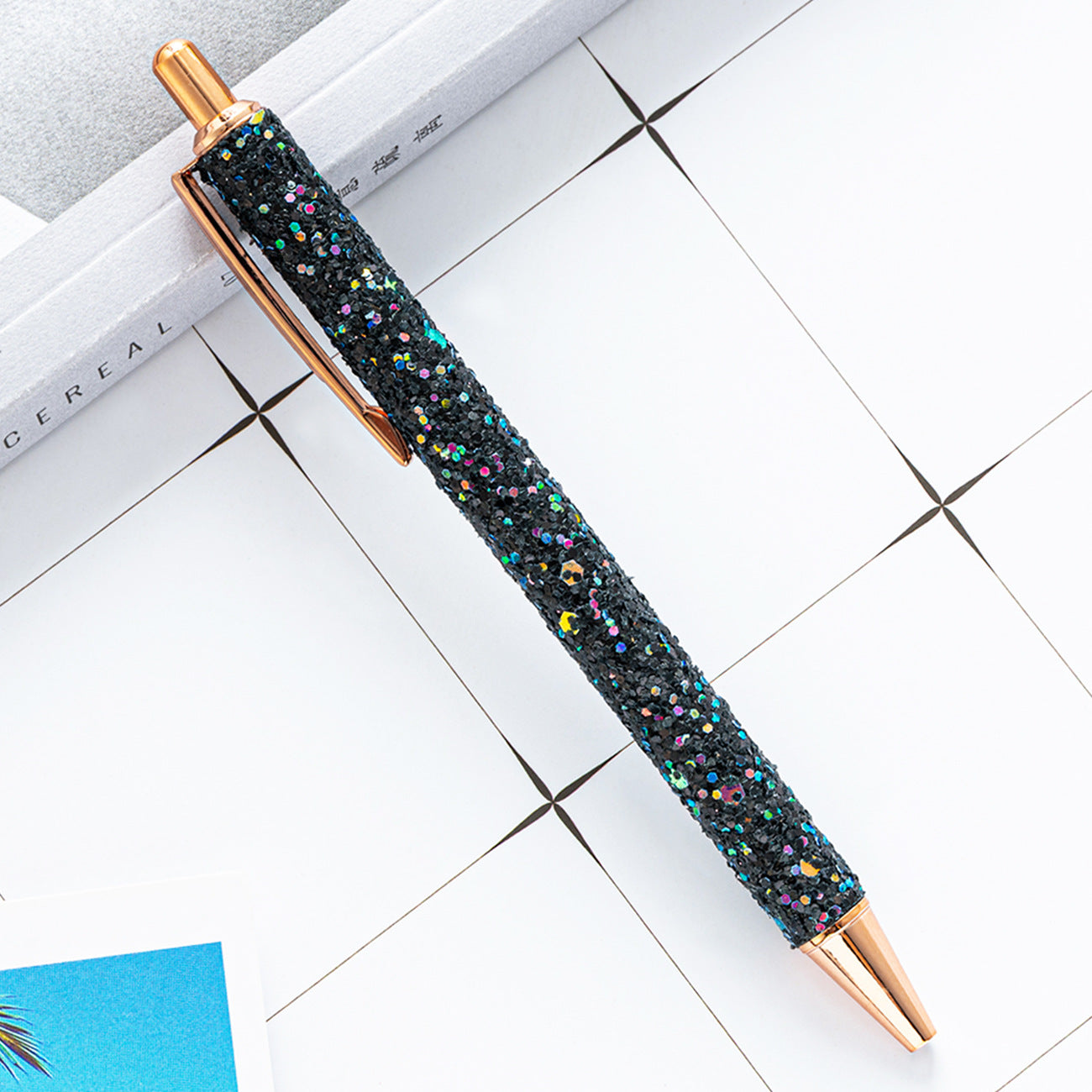 Wholesale Multi-color Sequin Metal Pens