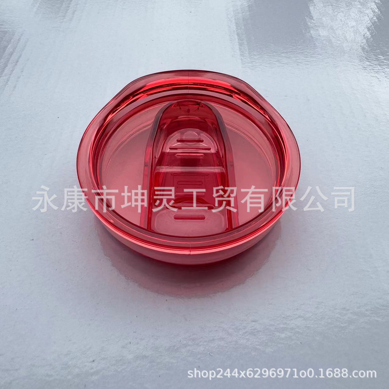 Wholesale 50pcs Glass Colored Stainless Steel Plastic Push Cup Lid