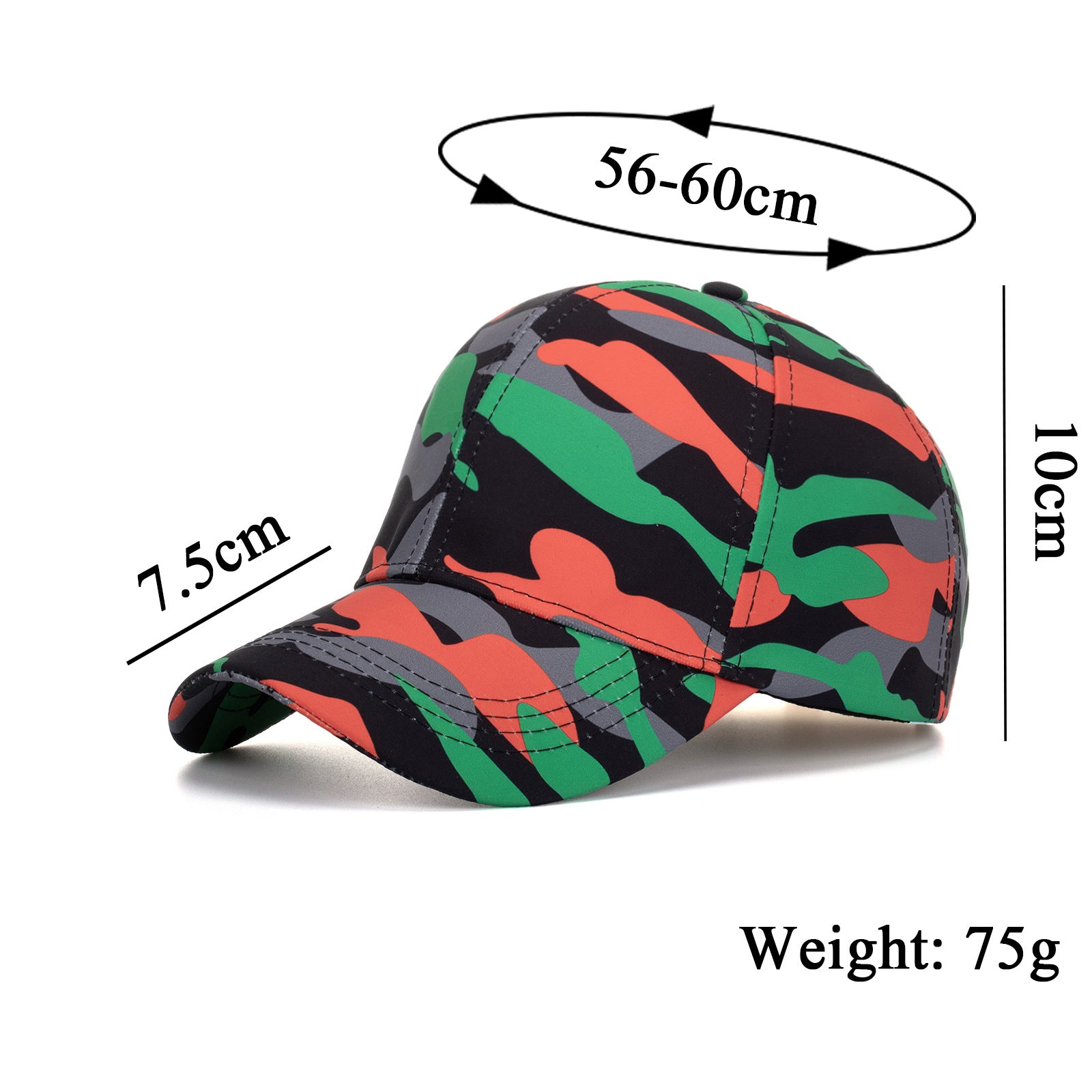 Wholesale Camouflage baseball cap street fashion hip hop cap