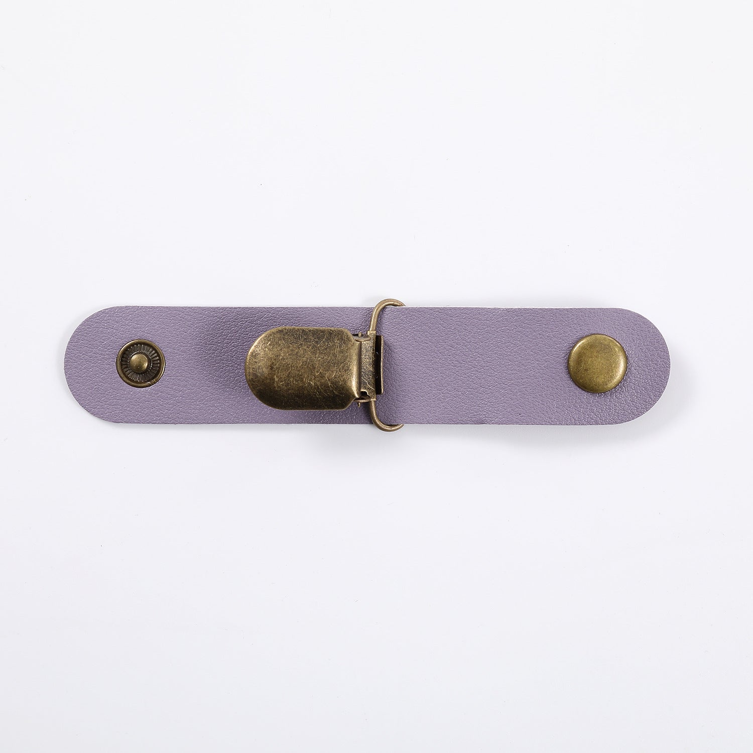 Wholesale 10PCS 2023 Sun Visor Clip Storage Clip PU Leather Multi-purpose Straw Hat Clip Accessories