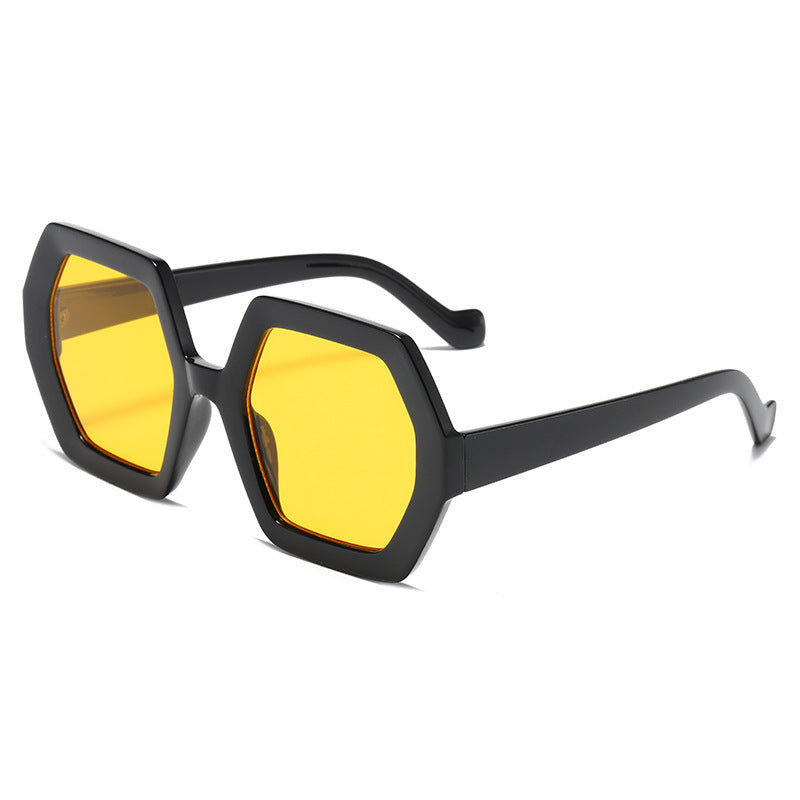 Wholesale Polygon Night Vision PC Sunglasses