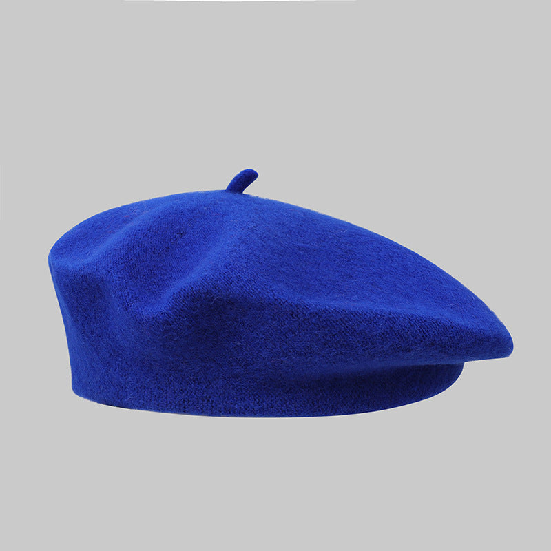 Wholesale Autumn and Winter Women's Solid Color Beret