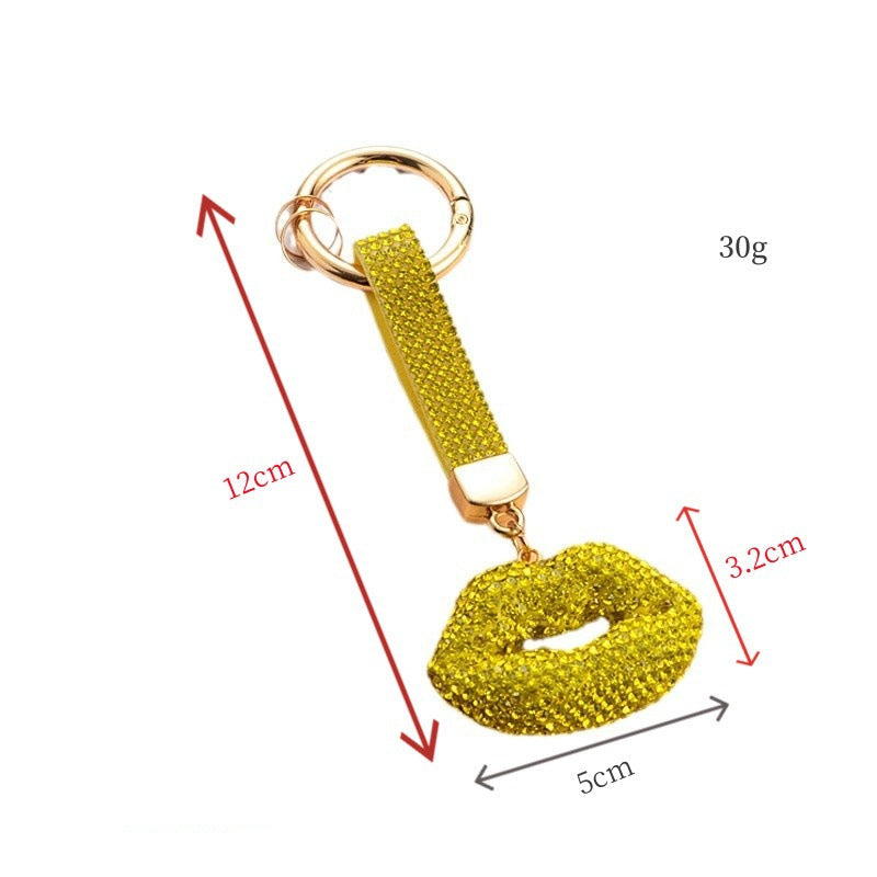 Wholesale Creative lips keychain