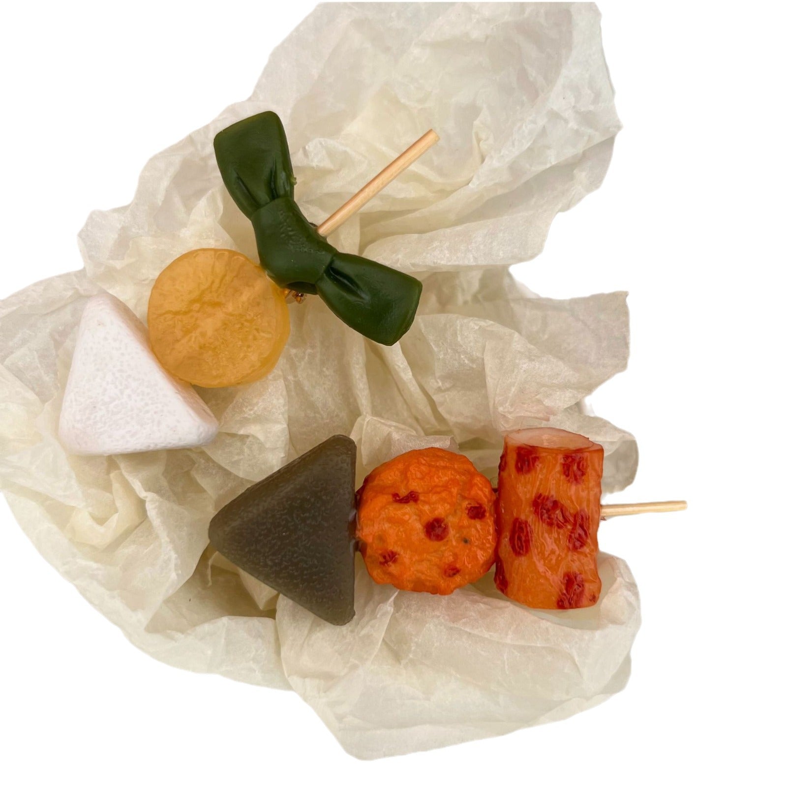 Wholesale Funny and Funny Simulation Food Grilled Skewers Hairpin