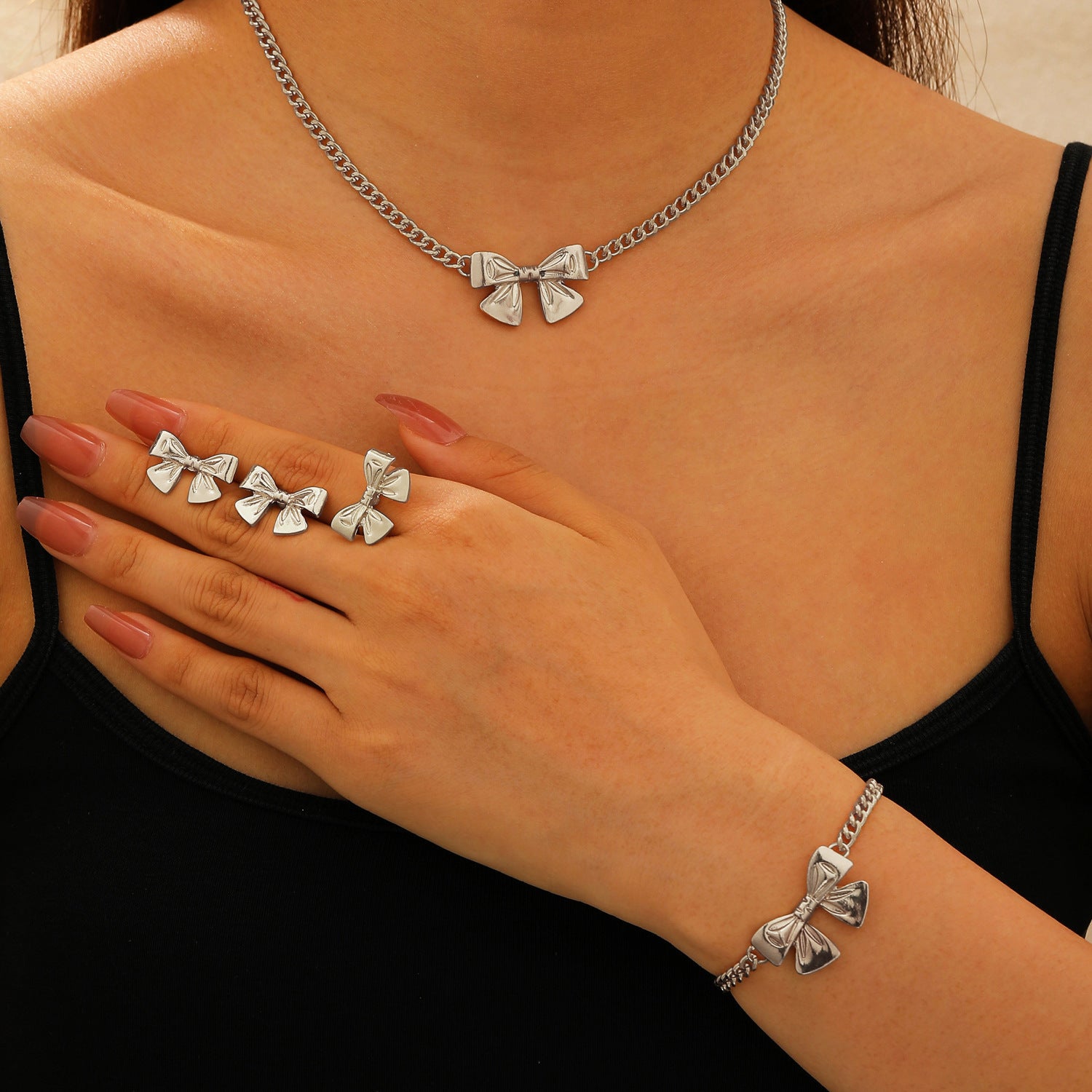 Wholesale Bow jewelry set