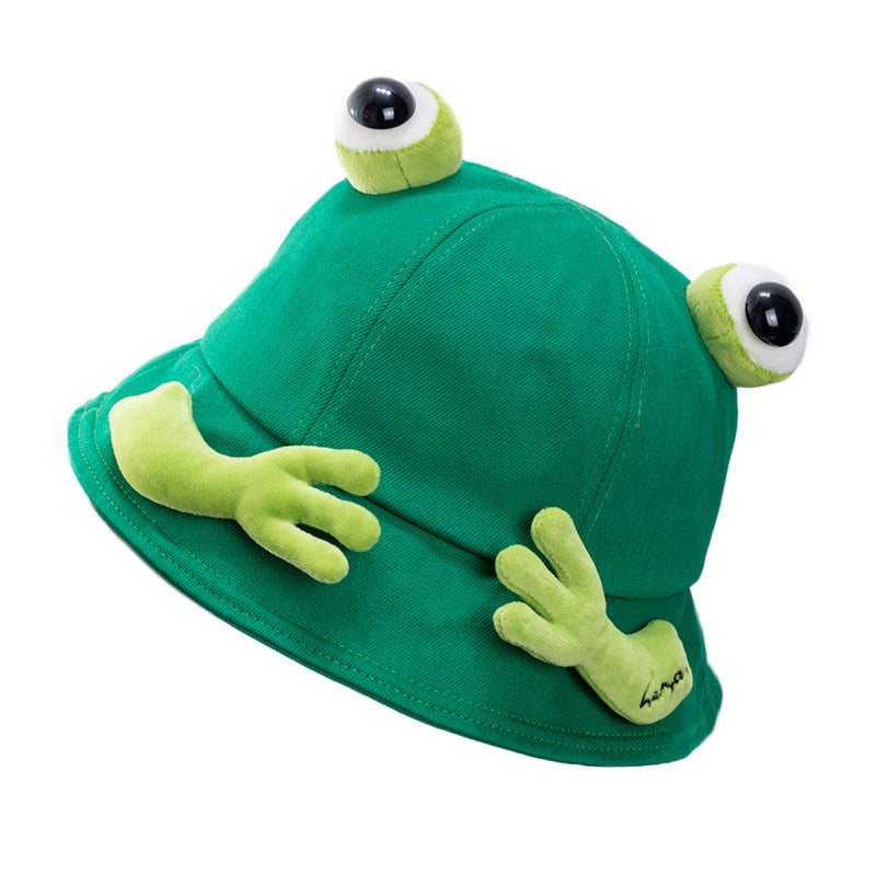 Wholesale Cute Sweet Frog Eyes Bucket Hat