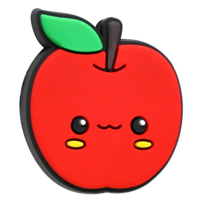 Wholesale Random 100pcs/pack  Cute Cartoon Fruit Series Handmade Beaded Accessories